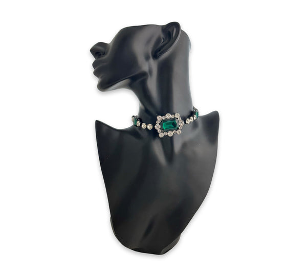 Dynasty Diana Emerald Choker