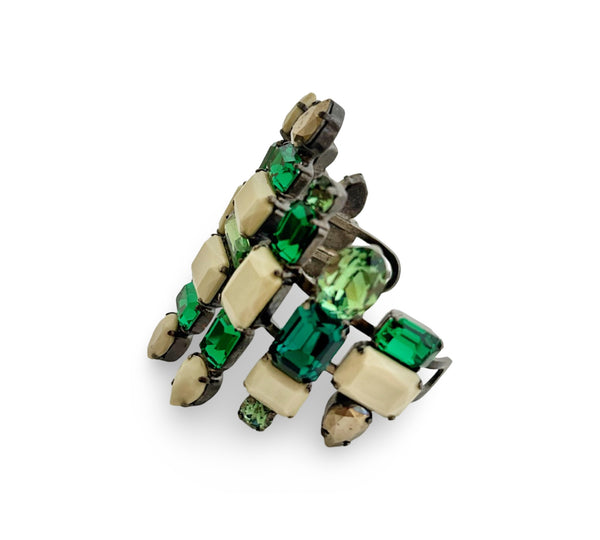 EMERALD & BONE GLADIATOR  CUFF - JSS