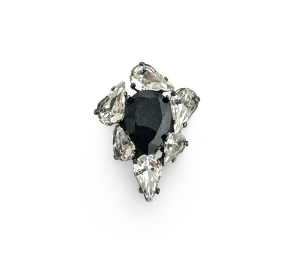 Dynasty Mary Jet Crystal Ring