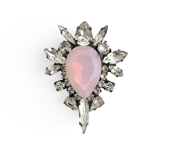 Dynasty Elizabeth Opal Pink Crystal Ring