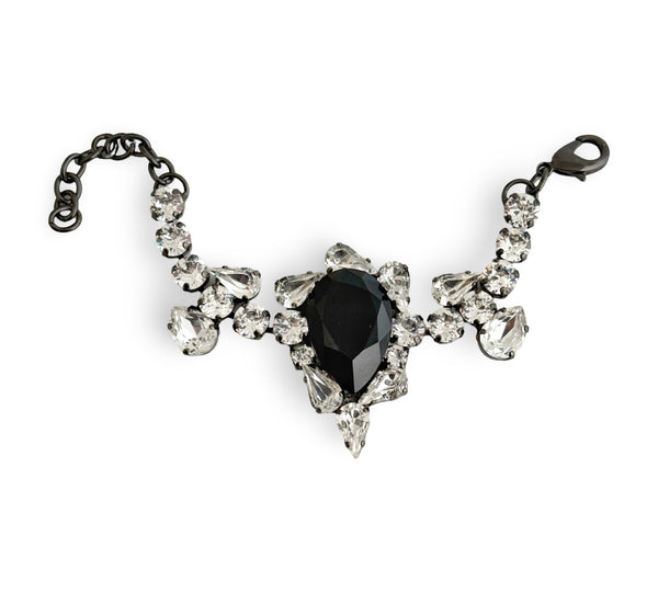 Dynasty Satine Jet Crystal Bracelet