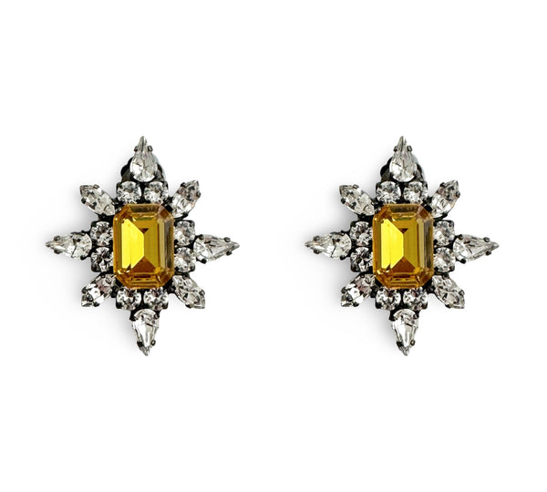 Dynasty Amara Citrine Studs