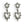 Load image into Gallery viewer, Dynasty Penelope Crystal Drop Earrings
