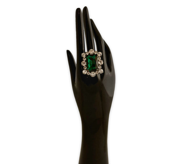 Dynasty Diana Emerald Crystal Ring