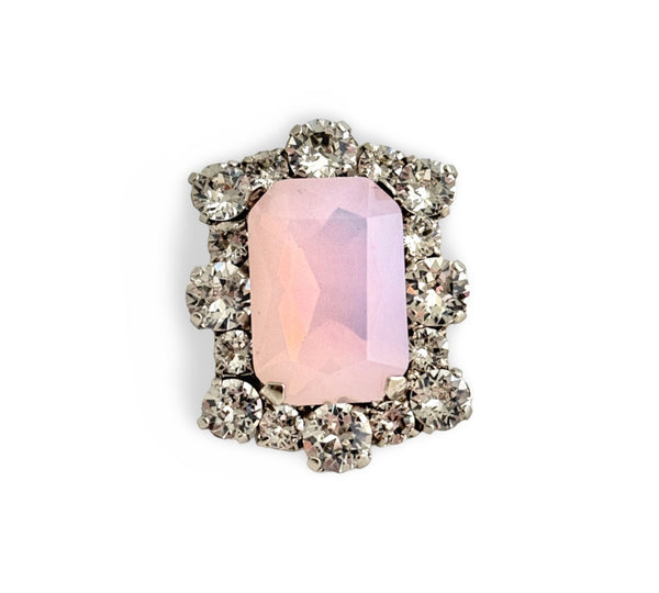 Dynasty Diana Opal Pink Crystal Ring