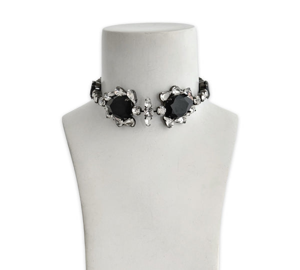 Dynasty Satine Jet Choker