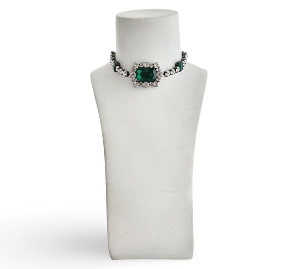 Dynasty Diana Emerald Choker