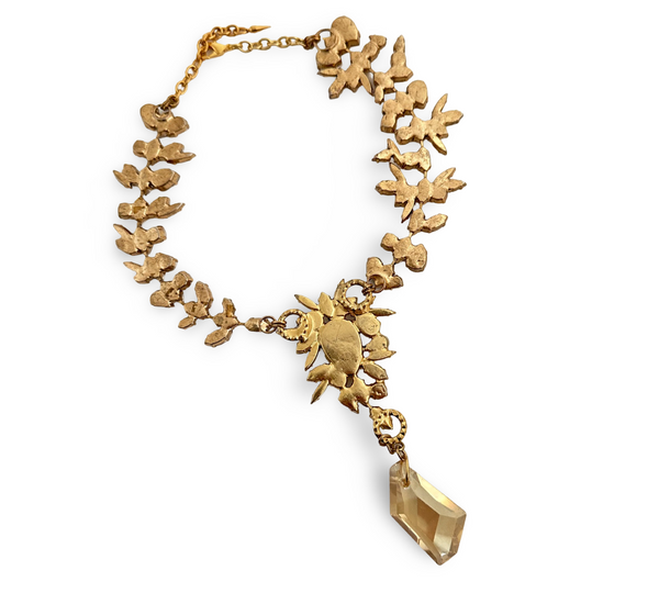 GOLDEN WREATH NECKLACE - JSS