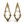 Load image into Gallery viewer, OVERSIZE CRYSTAL DIAMOND EARRINGS - JSS
