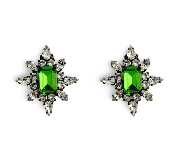 Dynasty Amara Peridot Studs